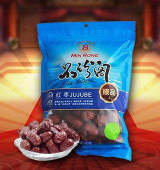 新閩融品珍閣紅棗臻品：一等果，產自新疆和田500g