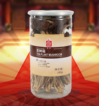 薈食(FINE LIFE)茶樹菇產自浙江麗水160g每袋，質輕盈，有特殊天然菌香，味道鮮美，風味獨特，保留了豐富的營養成分。采取透明包裝，新鮮清晰可見，干凈衛生，方便存放冷藏，方便消費者們的選購，安全健康，放心購買。