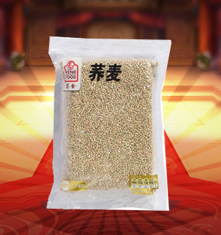 薈食(FINE FOOD)蕎麥產自遼寧朝陽1kg每袋，本品用清水洗凈后煮、炒、燉或與大米、小米等其它糧食按比例放入制作各種營養米粥。富含多種維生素、礦物質及微量元素，營養健康，深受廣大消費者的認可與喜愛。