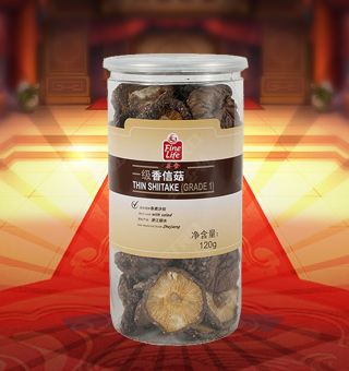 薈食(FINE LIFE)香信菇產自浙江麗水120g每袋，質輕盈，有特殊天然菌香，味道鮮美，風味獨特，保留了豐富的營養成分。采取透明包裝，新鮮清晰可見，干凈衛生，方便存放冷藏，方便消費者們的選購，安全健康，放心購買。