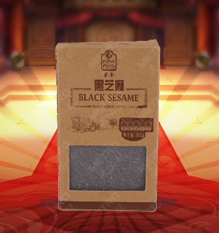 薈食(FINE FOOD)黑芝麻產自安徽亳州380g每袋，本產品的設計精致大方、方便攜帶，是作為居家、旅行、聚會常備的休閑伴侶。含有優質蛋白質和豐富的礦物質，另一方面是因為含有豐富的不飽和脂肪酸、維生素E和珍貴的芝麻素及黑色素。