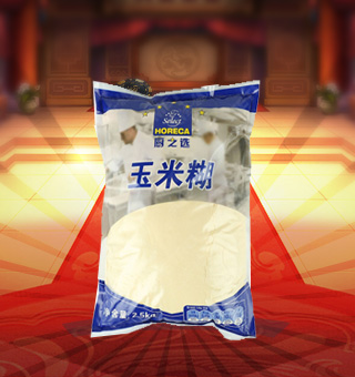 廚之選(HORECA SELECT)玉米糊產自山東棗莊2.5kg每袋，選用優質玉米粒為原料，天然無公害的玉米經層層篩選，經先進的工藝精制而成。沖泡食用還可以搭配牛奶、雞蛋等制作各種可口的零食甜點，百樣味道，百變玉米糊。玉米糊味香松軟，煮粥甜糯密稠，黏而不膩，蘊含自然甜味。