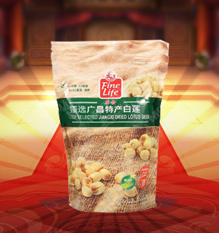 薈食(FINE LIFE)臻選廣昌特產(chǎn)白蓮產(chǎn)自江西廣昌500g每袋，精選優(yōu)質(zhì)江西廣昌蓮子為原料，經(jīng)先進(jìn)工藝精心制作而成，自然白皙，飽滿粉糯，輕松享受。