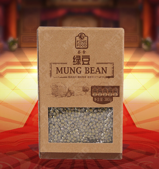 薈食(FINE FOOD)綠豆產自吉林白城380g每袋，薈食為麥德龍自有品牌，采選優質綠豆，經過嚴格的篩選流程，確保每一粒綠豆的質量安全。本產品富含豐富的蛋白質、脂肪、碳水化合物以及各種維生素，是您食用的健康伴侶。本產品的設計精致大方、方便攜帶，是作為居家、旅行、聚會常備的休閑伴侶。