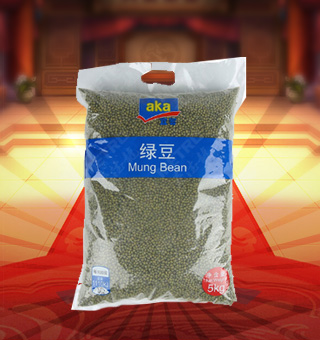 宜客(AKA)綠豆產自吉林白城5kg每袋，精選優質綠豆，粒粒飽滿，用清水洗凈，與百合、蓮子等燉湯；與大米熬綠豆粥等。富含人體所需的多種維生素、礦物質及微量元素，營養健康，深受廣大消費者的認可與喜愛。