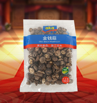 宜客(AKA)金錢菇產自浙江麗水250g每袋，精選優質金錢菇，經先進工藝加工而成，其味清香可口，質地細膩，是一種風味獨特的食用菌。將本品用清水洗凈浸泡后，可直接與肉絲爆炒、排骨煲湯，或作為佐料，葷素皆宜本產品采用的是袋裝的包裝方式，包裝較輕，讓您攜帶起來更加的方便自如。
